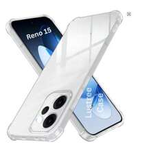 3-In-1 New Case For Reno 15 5G/Reno15 Pro 5G/Reno 15F/Reno 15 Pro Max, Includes: Transparent Shockproof Phone Case, 9H Hardness Tempered Glass Screen Protector For Reno 15F, Anti-Scratch Anti-Explosion Anti-Bubble Gaming Screen Protector, And Lens Film, Easy Installation Set - Clear - View 2
