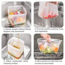 High-Quality Flip-Top Large Trash Can For Kitchen, Office, Bathroom, Dual-Sided Opening Waste Bin - Multicolor 1 - View 11