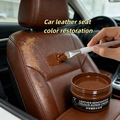 100g Leather Repair Cream, Color Restorer, Scratch Remover, Sofa Paint And Repair Agent, Sofa Leather Care Cream