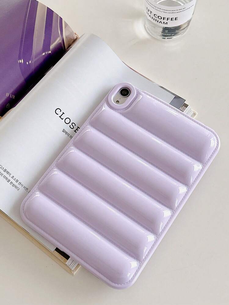 Versatile Candy-Colored Flat Protective Case Compatible With Apple Mini 6 7, Tab A7 9, Pad 5 5Pro, Pad SE11, Honor X8A X9 And Other Tablet Devices, Anti-Fall - Pink - View 7