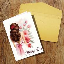 1 Mother's Day Greeting Card For Mom, Creative Design, Best Holiday Gift, Thank-You Card, Birthday Gift, Greeting Card, Unusual Item, Gift Card - Sets - View 5