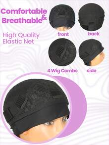 缅甸卷发真人发假发，发尾独特蓬松卷曲，柔软卷曲发带假发，150%密度，无需胶水，佩戴方便，自然黑色。 - Natural Black - 查看 7