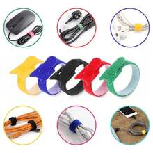 Untoom-organizador de cables, enrollador de cables, gestión de cables USB reutilizable para,,, soporte para auriculares YING - Ver 8