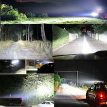 6D Ultracienki pasek świetlny LED 8-40 cali, przeciwmgielny pasek świetlny LED do jazdy 4x4, pojazd terenowy, motocykl, SUV, traktor - A - Zobacz 6