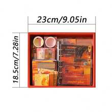 横版系列笔记本礼盒套装，生日礼物，ins风，贴纸，记事本，便签本 - 1 Set - 查看 2