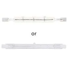 Bombilla linealógena R7S, 100W/150W/500W, 78mm/118mm, doble extremo, CA 220-240V, P15F ZUVH - 500 vatios - Ver 2