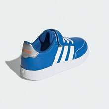 Adidas Kids' New Casual Sports Hook And Loop Sneakers - Blue - View 7
