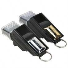 Referee Whistle Set, Outdoor Sports Whistle, High-Pitch Whistle Suitable For Basketball, Football Matches, Loud Sound - Multicolor - View 1