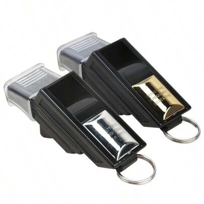 Juego de silbato de árbitro, silbato deportivo para exteriores, silbato de alto volumen adecuado para partidos de baloncesto, fútbol, sonido fuerte