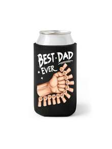 Customized Personalized Beer Bottle Covers, Beverage Bottle Covers, The Best Dad-Themed Ones, Cola Bottle Covers, Personalized Names, Father's Day Party Supplies - Hand - View 11