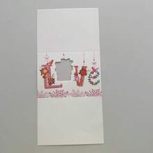 1 Set Pink Valentine's Day DIY Cross Stitch Kit, Valentine's Day Card, Suitable For Gifts, Bird, House Pattern, Beginner Cross Stitch, Easy To Learn, With Instructions, Handmade Embroidery Set - A - View 5