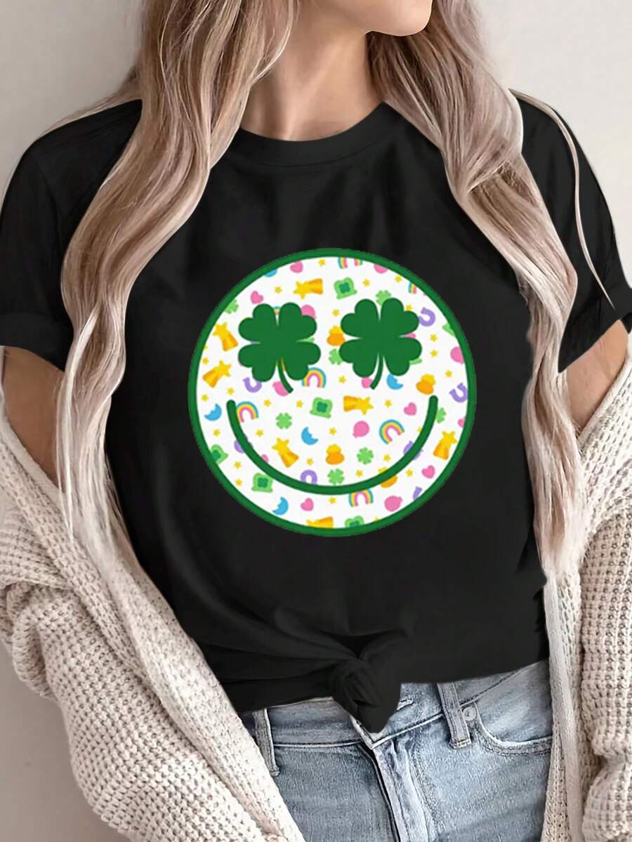 Women Outdoor Tees & Tanks - Black - View 1