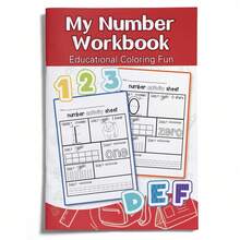 Numbers Practice Workbook – Number Tracing And Writing With Counting Activities, Number Order Exercises And Simple Math Tasks, Clear Practice Pages, Builds Number Recognition, Hand Control And Early Math Confidence - Numbers Workbook - View 12