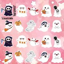 500 Pieces/Roll Halloween Ghost Holiday Stickers - Adhesive Labels For Candy Gifts & Festive Treats - 500PCS/Roll - View 11