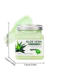 Multi-Flavor Body And Face Exfoliating Scrub, Removes Calluses And Keratosis, Full Body Cleansing And Brightening, Micro-Particles Provide Deep Cleansing, Suitable For Daily Skincare/SPA Use - Rose - 查看 8