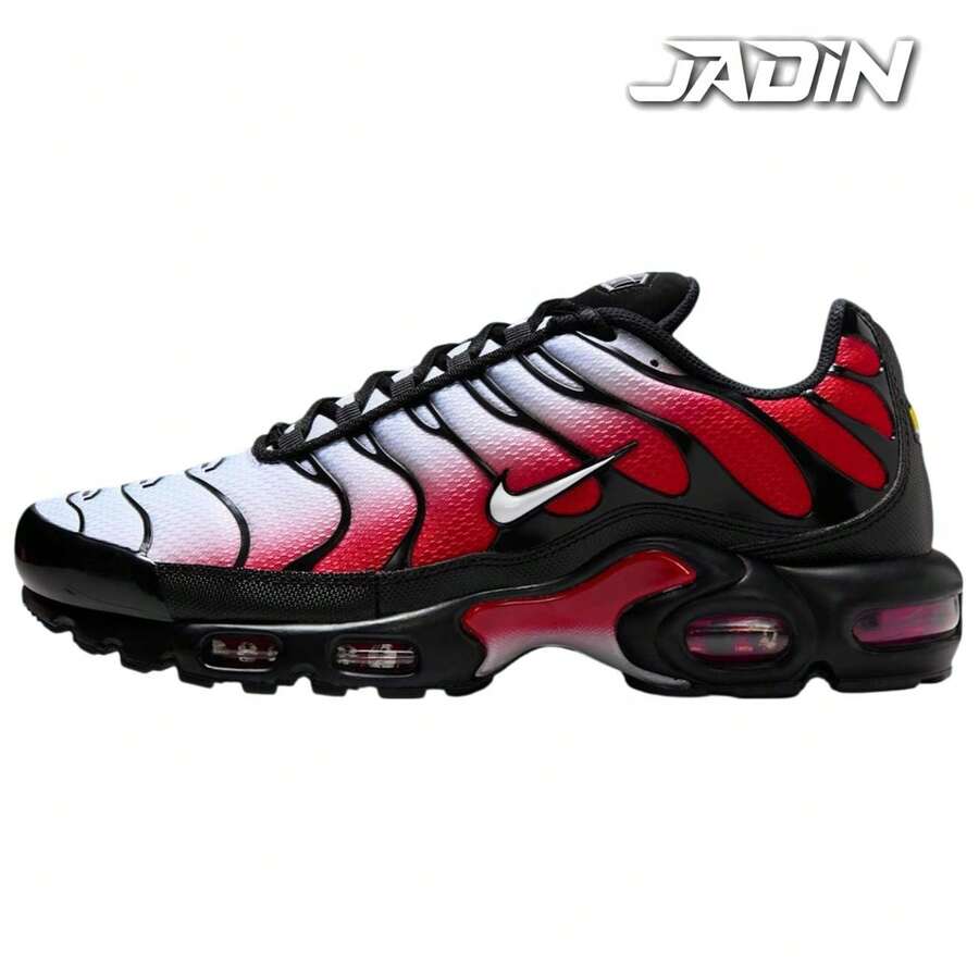 Nike Air Max Plus TN Tuned Triple White Black Cool Grey 604133-139 Men's | Everyday Versatile, Comfortable Fit - Đỏ - Xem 1