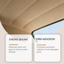 rayhong Car Headliner Fabric Glue Automotive Roof Skin Adhesive Leather Body Repair Seam Sealer Quickly Repair Car Interior Prevent Repair Layer Cracking Cloth Upholstery Care Products - Car Headliner Fabric Glue - View 5