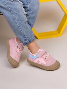 新款婴幼儿帆布鞋，软底男女童运动鞋，防滑运动鞋，舒适百搭，春夏秋季均适用 - 粉色 - 查看 4