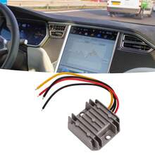 Convertidor reductor de voltaje de 24 V a 12 V para automóvil, resistente al agua (CC 18 V-36 V a CC 12 V, 10 A, 120 W) - Gris Claro - Ver 2