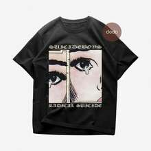 SuicideboysA T-Shirt - Rap Music Shirt - Radical Suicide Album - SuicideboysA Album Shirt - SuicideboysA Merch - Unisex Rapper Clothing - màu đen - Xem 1