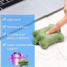 Juego de reposamuñecas ergonómico, soporte para ratón y teclado portátil, ideal para juegos y escritura - Multicolor - Ver 3