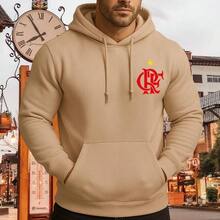 Sweatshirt/Hoodie Hoodie Jacket/Coat/Sweatshirt - Flamengo Football Team - New Release - 米色 - 查看 1