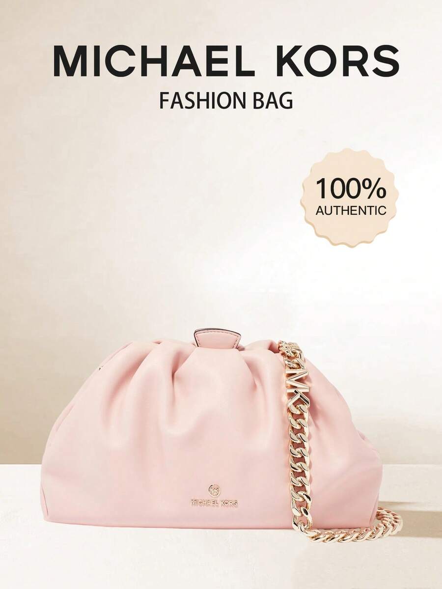 Michael Kors Bolso de hombro/bolso de mano para uso diario de mujer NOLA Fashion - Rosa - Ver 1