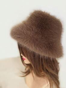 1顶女士冬季保暖帽，适合春、秋、冬季户外活动，保暖百搭的渔夫帽，适合徒步、滑雪、骑行和日常佩戴，流行款式的冬季穿搭单品。 - A - 查看 20