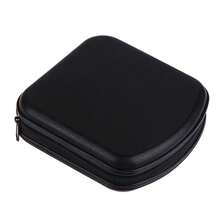 Estuche de transporte de CD de 40 discos, paquete de CD de compresión impermeable, gran capacidad para el hogar, oficina, coche, bolsa de almacenamiento de CD, bolsa de disco VCD Z9RX - YL - Ver 9