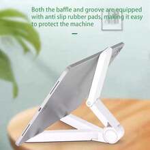 1 pieza Soporte plegable y multifuncional para teléfono/tableta, portátil y minimalista para escritorio - Multicolor - Ver 4