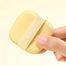 Butter Biscuit Soft Air Cushion Makeup Sponge Powder Puff Foundation Liquid Cosmetic Tool, Live Streaming Hot Selling Cream Double-Sided Large Powder Puff - Multicolor - View 2