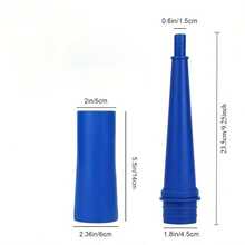 1pc Retractable Dryer Vent Cleaning Hose - Flexible Lint Remover Vacuum Cleaner Attachment, Suitable For Most Vacuums, Laundry Room Vent Cleaning, Dryer Lint Removal | Soft Hose Design | Plastic Material - Blue - View 5