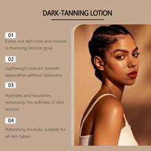 100ml Tanning Lotion With Bronzing Effect - Moisturizing & Refreshing Formula For Even Skin Tone, Long-Lasting Natural Glow, Firming & Hydrating - Ideal For Summer Outdoor Beach Use,Gifts For Men And Women Suitable For Christmas, Valentine's Day, New Year's Day, Birthdays, Weddings, And Parties,Skin Care Sets,Makeup,Skin Care,Travel Essential,Quick Ship Items,Free Shipping - màu xanh lá - Xem 6