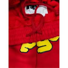 Sp5der Waist Elastic Casual Workout Athletic Gym Summer Y2k Shorts - Đỏ - Xem 6