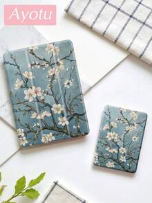 Ayotu 1 chiếc ốp lưng máy tính bảng và máy đọc sách Kindle họa tiết cây anh đào xanh cổ điển, tương thích với Samsung Galaxy Tab A9 Plus, Galaxy Tab A9 Plus (thế hệ thứ 11 - ra mắt năm 2024) (6 inch), Kindle Paperwhite thế hệ thứ 12 năm 2024. Món quà tuyệt vời cho mùa lễ hội, kiểu dáng đơn giản và thời trang. - Nhiều màu - Xem 9