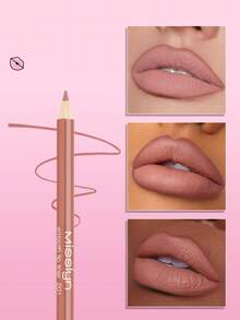 Misslyn MISSLYM-Smooth Lip Liner, Colorstay Face Makeup , Longwear Rich Lip Colors, Smooth Application, Lip Pencil, Naturale, High Pigmented Natural Lip Makeup Soft Pencils Longwear Smooth Ultra Fine, Matte Lip Liner, Brand Beauty Makeup, Face Paint Cosmetic, For Women & Girls, Perfect For Winter, Ideal For Y2K, Fancy Fashion, Suitable For Birthday, Best Gift, Valentine's Day Gifts, Party Ready, New Year Gift, Best Color,Vegan & Cruelty-Free - #201 - 查看 5