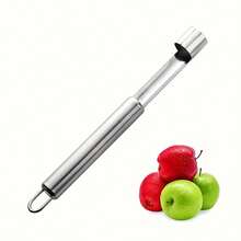 1pc Stainless Steel Fruit Scooper | Multifunctional, Easy To Clean, 430 Stainless Steel Kitchen Tool, Suitable For Apples, Pears, Etc. - Multicolor - View 7