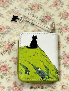 极简主义零钱包，拉链设计，超薄轻巧，多层结构，方便携带，可收纳身份证、现金和信用卡。是现代女性日常使用的理想之选，无论是时尚场合、商务活动、周年纪念、情人节还是生日礼物，都非常合适。这款多色钱包也适合作为礼物送给老师、女朋友或其他女性朋友。 - 彩色 - 查看 6