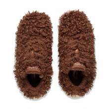 Fabric Bubble Gum Fashion Versatile Fleece Non-Slip Wear-Resistant Low-Top Casual Shoes Chestnut-Brown Casual Shoes Women AGCU552-2 - 彩色 - 查看 4