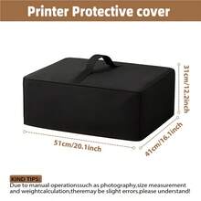 Funda para impresora, Funda protectora impermeable para copiadora, Funda protectora para impresora de oficina, Funda impermeable, Bolsa de almacenamiento para máquina de grabado - Multicolor - Ver 8