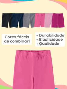 Teen Girls Shorts - Blue - View 3