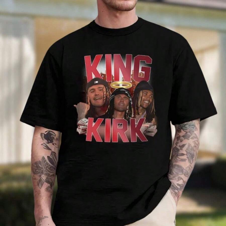 King Kirk Funny Shirt, Charlie From Oblock Sweatshirt, Kirkified Krande Hoodie, We Are Charlie Shirt - 黑色 - 查看 1