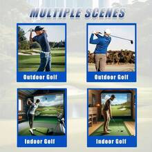 1pc Golf Club Grip Corrector Universal Hand Position Training Aid, Suitable For Beginners, Non-Slip Grip Sleeve Indoor/Outdoor Practice Tool - Multicolor - View 3