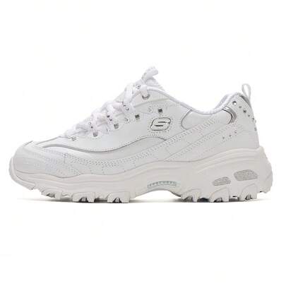 Skechers 女鞋休閒鞋 D'LITES透氣舒適運動休閒鞋輕便小白鞋 11979-WSL