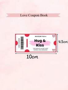 Couple Discount Coupon And Stamp, Boyfriend Discount Coupon Book, Boyfriend Birthday Anniversary Discount Coupon, Birthday Gift, Couple Gift, Surprise Gift For Beloved - Multicolor - View 4