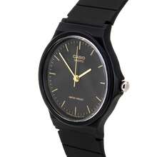 Casio MQ24-1E Men's Classic Casual Black Dial Black Resin Strap Watch - 黑色 - 查看 2
