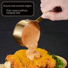 Mini Non Stick Sauce Pan Stainless Steel Sauce Dishes Dishes Sauce Dipping Bowl Saucepan With Handle Tea Pan Seasoning Mixing Bowl - Multicolor - View 8