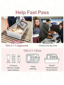 Túi đựng đồ dùng nhà tắm bằng PVC "Hair Stuff", Túi đựng đồ du lịch bằng PVC có khóa kéo - Túi đựng mỹ phẩm và đồ dùng nhà tắm nhẹ, chống phai màu. - Nhiều màu - Xem 7