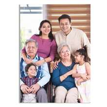 1幅定制照片墙艺术帆布画，个性化家居和办公室装饰，适用于卧室、客厅、餐厅、季节性展示、家庭肖像艺术以及动漫/游戏风格的家庭肖像画。采用帆布材质，是各种节日的独特礼物。 - 彩色 - 查看 8