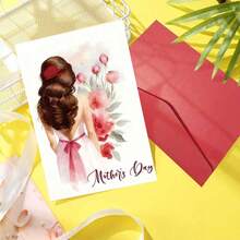 1 Mother's Day Greeting Card For Mom, Creative Design, Best Holiday Gift, Thank-You Card, Birthday Gift, Greeting Card, Unusual Item, Gift Card - Sets - View 3